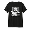 Ice Hockey Goalie Brother Hockey Keeper T-Shirt - Minimalist Print Unisex