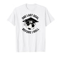 Soccer Senior 2026 One Last Goal T-Shirt - Graphic Print for Adults