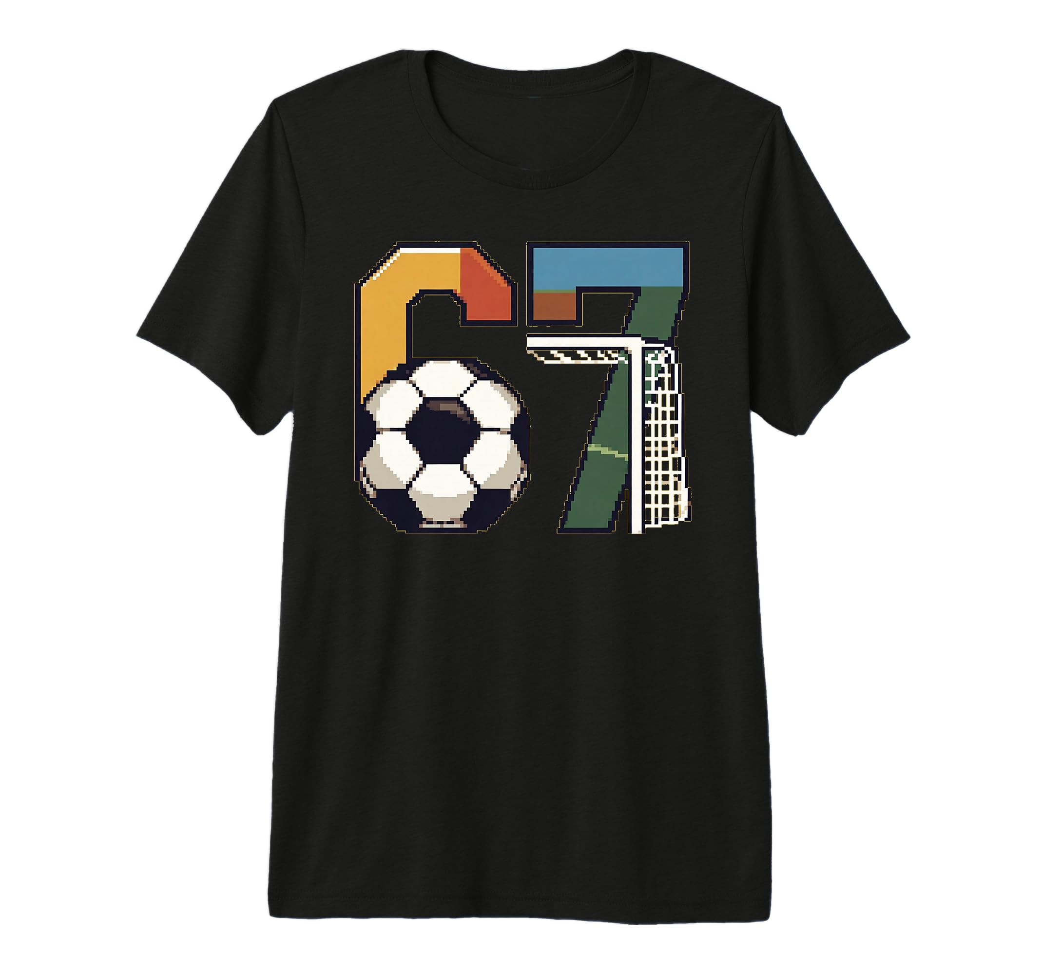 67 Meme Football Six Seven Gift 6 7 T-Shirt - Streetwear Style Unisex