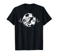 Heartbeat Soccer Player Ball Soccer T-Shirt - Novelty Apparel Unisex