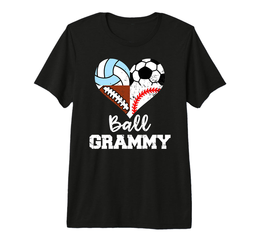Ball Grammy Soccer Football Baseball T-Shirt - Unique Graphic Men Women
