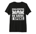Funny Hockey Goalkeeper Mom Hockey T-Shirt - Trendy Graphic Men Women
