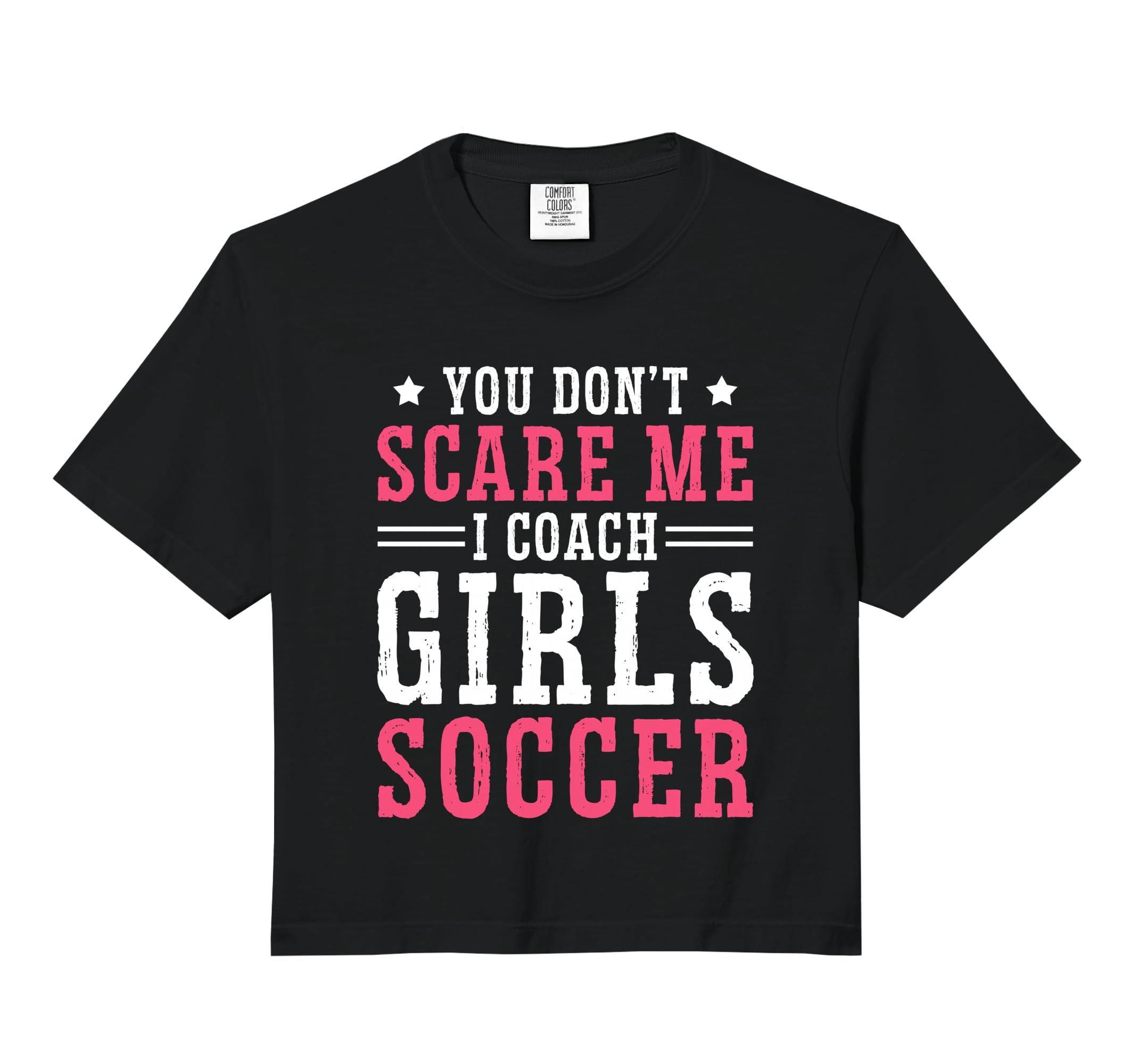 Womens Funny Soccer Coach You Dont Scare Hoodie - Unique Graphic Men Women