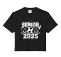 Senior 2025 Soccer Mom High School Hoodie - Unique Graphic for Adults