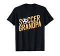 Soccer Grandpa Funny Grandfather Soccer T-Shirt - Unique Graphic Men Women