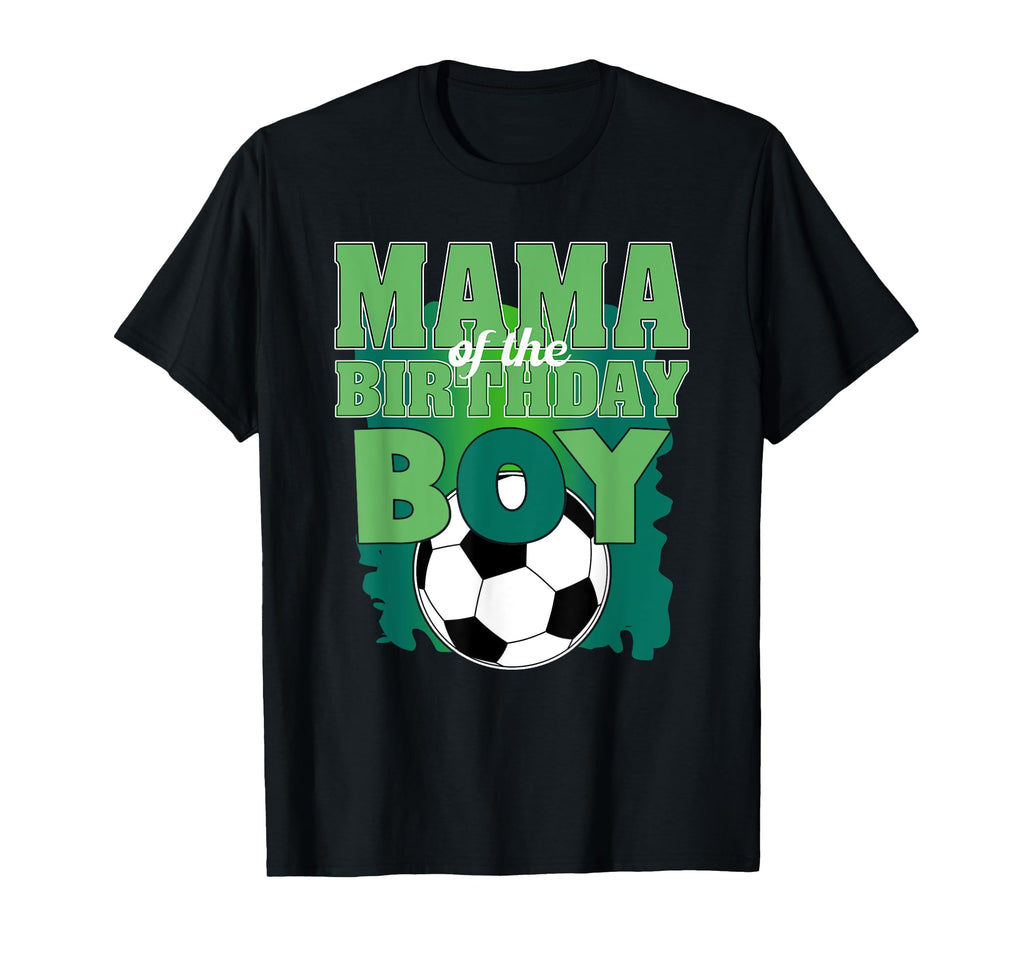 Mama Birthday Soccer Group Family T-Shirt - Unique Graphic for Adults