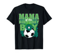 Mama Birthday Soccer Group Family T-Shirt - Unique Graphic for Adults