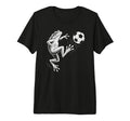 Funny Soccer Frog Score Mom Goalie T-Shirt - Fun Novelty Design Unisex