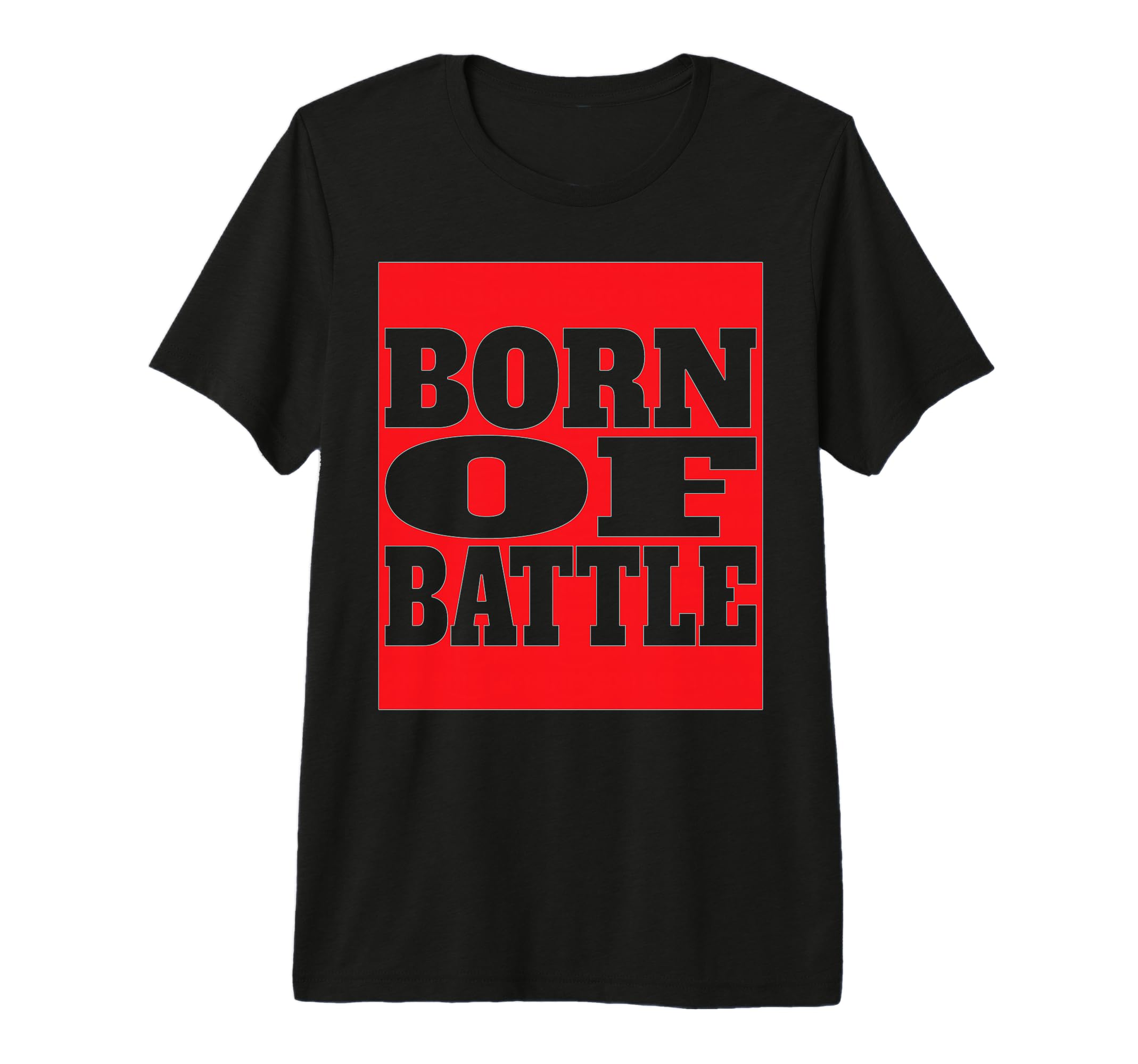 Born Battle Soccer 2026 Motivation T-Shirt - Graphic Print Men Women