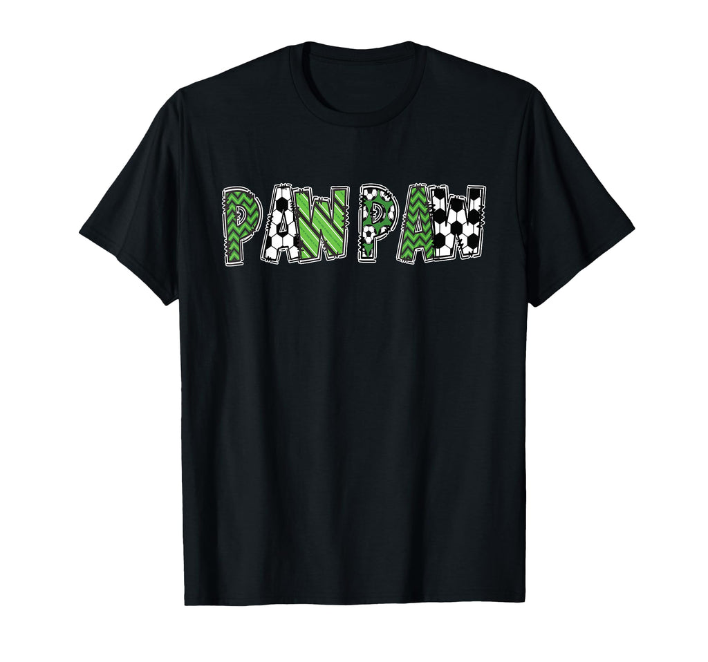Soccer Grandpa Paw Paw Birthday Party T-Shirt - Aesthetic Graphic Men Women