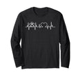Soccer Heart Beat Pulse Play Sweatshirt - Casual Everyday Wear for Adults