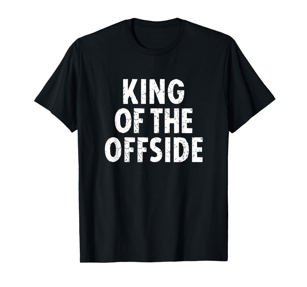 Soccer Dad King Offside Funny T-Shirt - Graphic Print for Adults