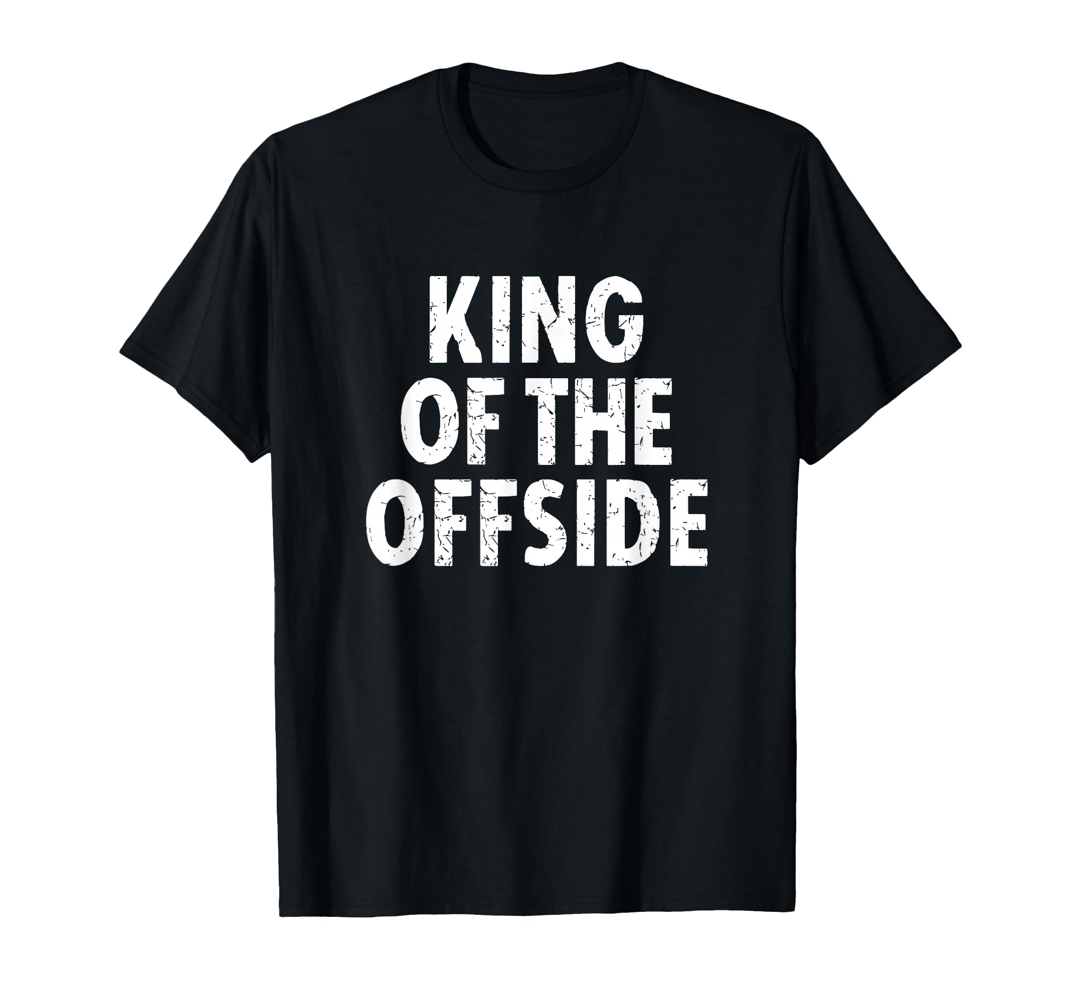 Soccer Dad King Offside Funny T-Shirt - Graphic Print for Adults