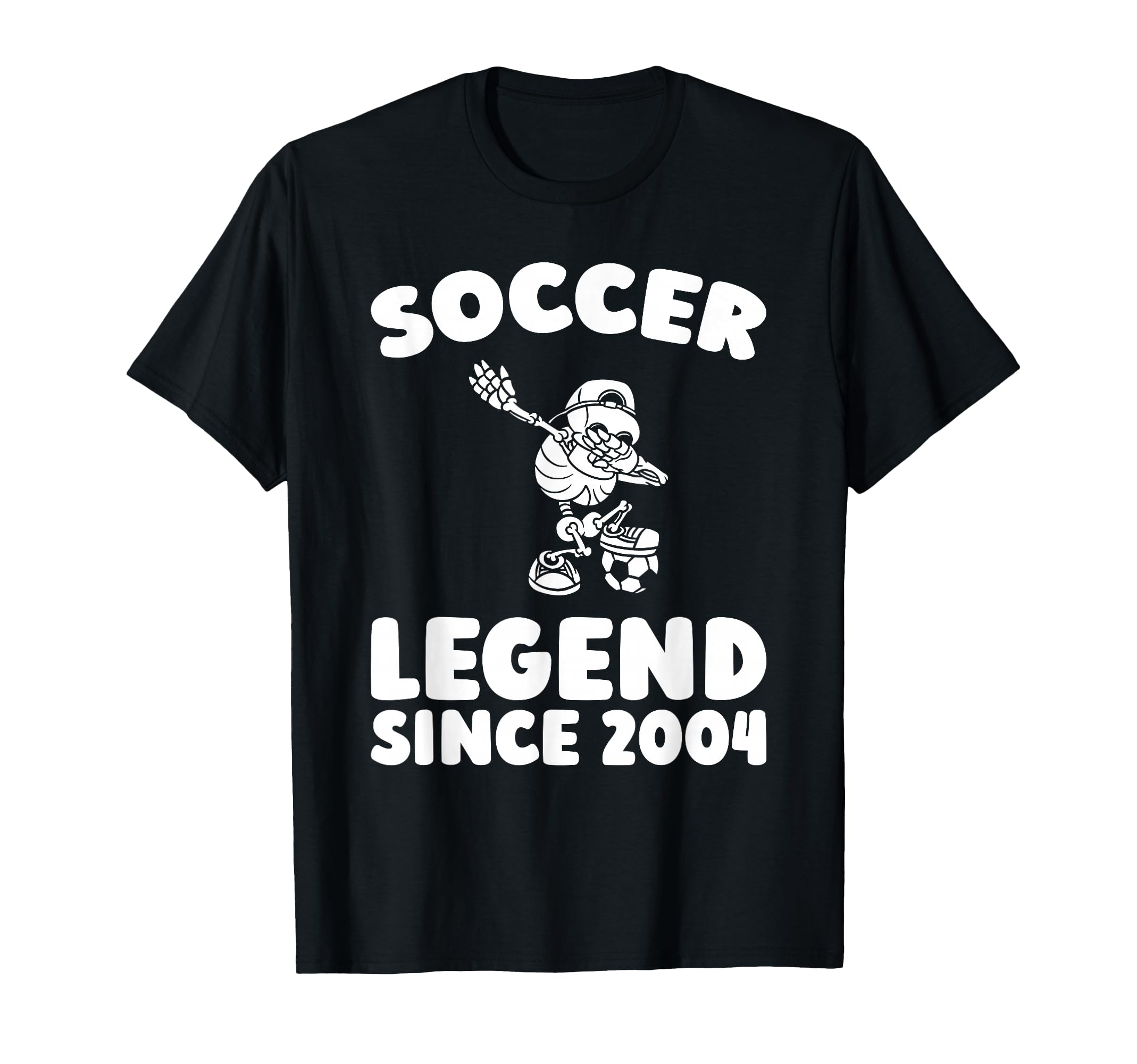 Born 2004 Soccer Team Player Sports T-Shirt - Streetwear Style for Adults