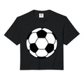Soccer Ball Soccer Football Players T-Shirt - Minimalist Print for Adults