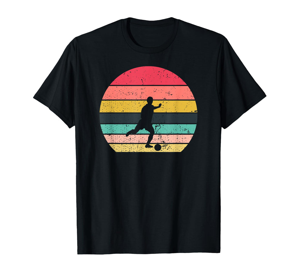 Football Soccer Sunset T-Shirt - Minimalist Print Unisex