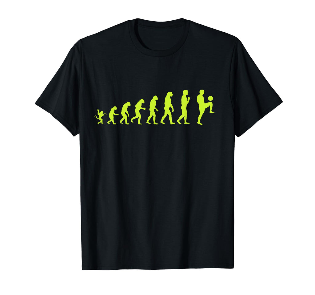 Funny Soccer Evolution Soccer Players T-Shirt - Trendy Graphic Unisex