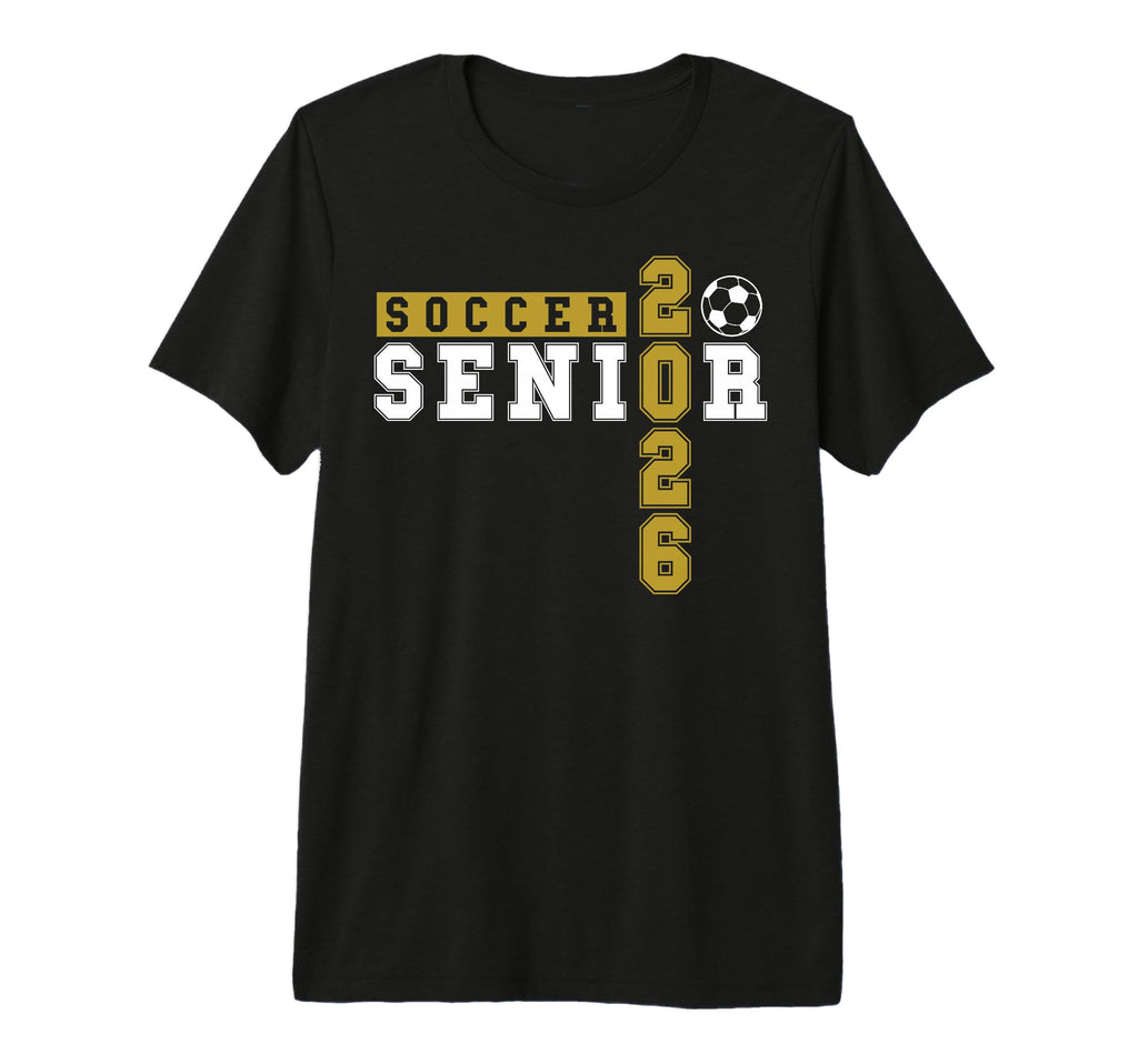 Soccer Senior Night Soccer T-Shirt - Casual Everyday Wear for Adults