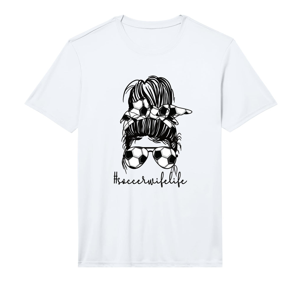 Mens Soccer Wife Life Best Soccer Player T-Shirt - Trendy Graphic Unisex