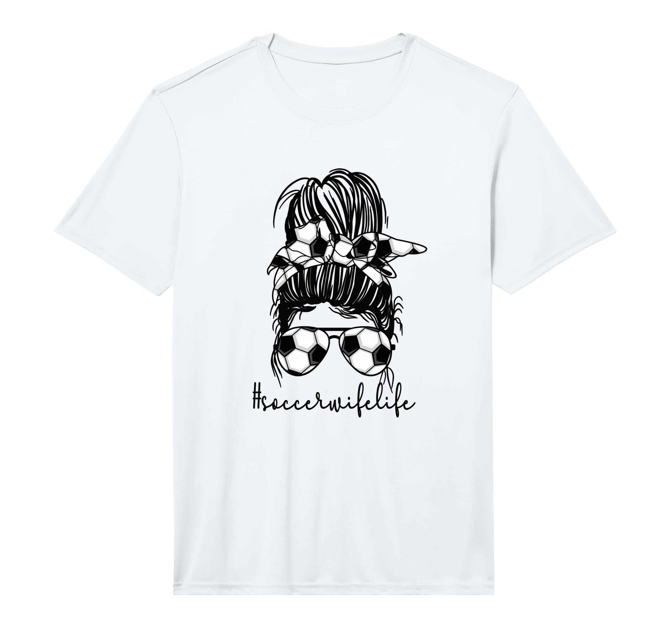 Mens Soccer Wife Life Best Soccer Player T-Shirt - Trendy Graphic Unisex