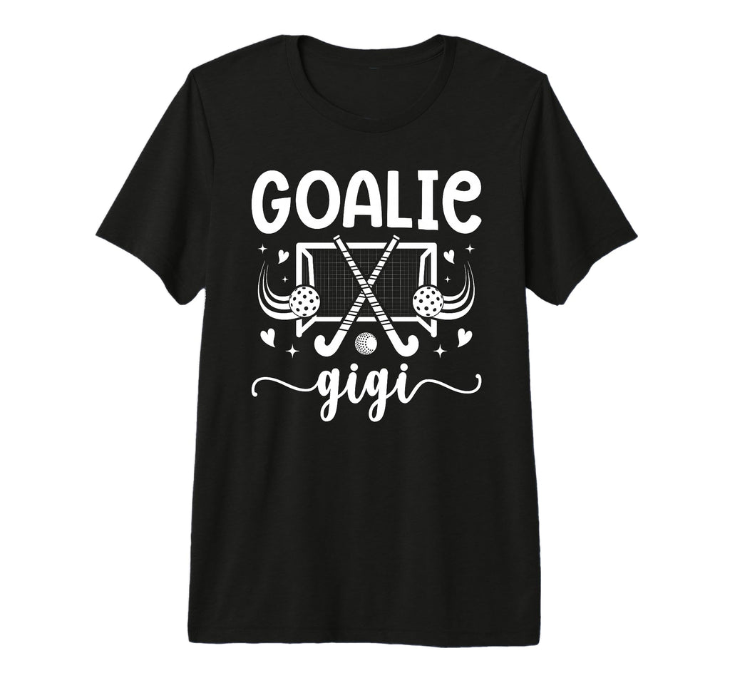 Field Hockey Goalie Gigi Field T-Shirt - Streetwear Style for Adults