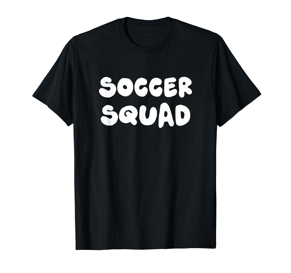 Soccer Typography Gifts T-Shirt - Casual Everyday Wear for Adults