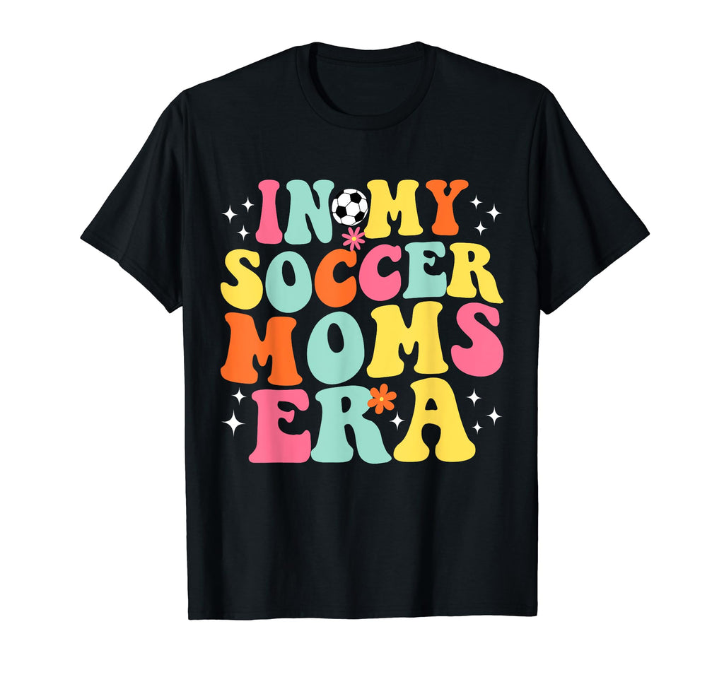 My Soccer Moms Era Game Day Groovy T-Shirt - Streetwear Style Unisex
