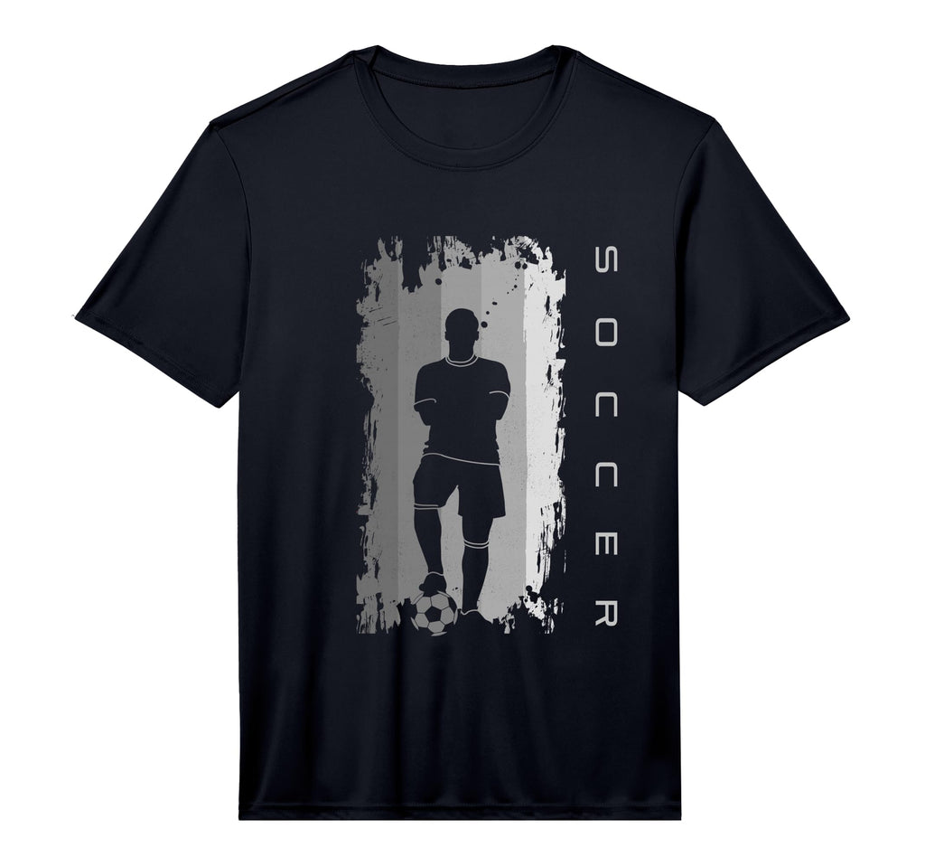 Soccer Soccer Performance T-Shirt - Custom Art Print Men Women