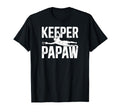 Soccer Keeper Papaw Soccer Goalie T-Shirt - Casual Everyday Wear Unisex