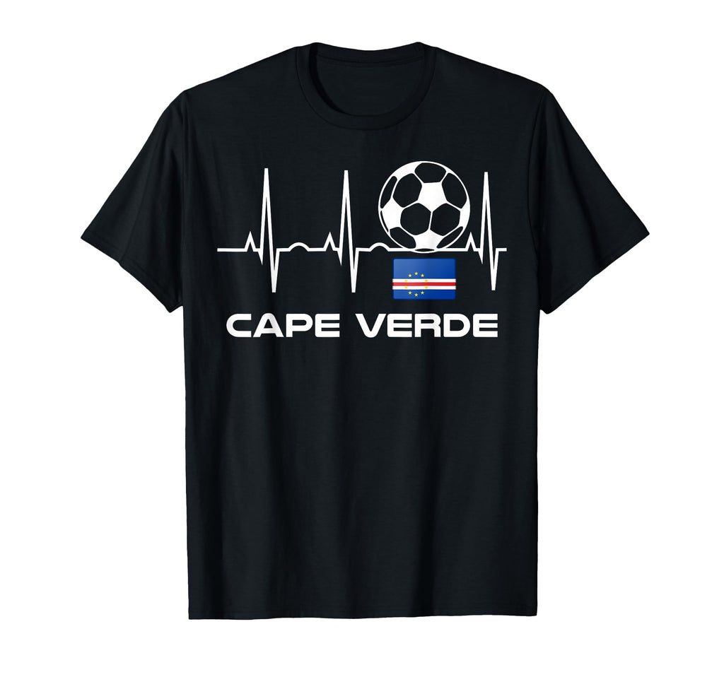 Cape Verde Soccer Jersey Cape Verde T-Shirt - Fun Novelty Design Men Women