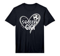 Mens Soccer Gigi Heart Grandma Gigi T-Shirt - Custom Art Print Men Women