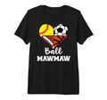 Ball Mawmaw Soccer Football Softball T-Shirt - Aesthetic Graphic Men Women