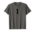 Number 1 80S 90S Soccer Team Jersey T-Shirt - Unique Graphic Men Women