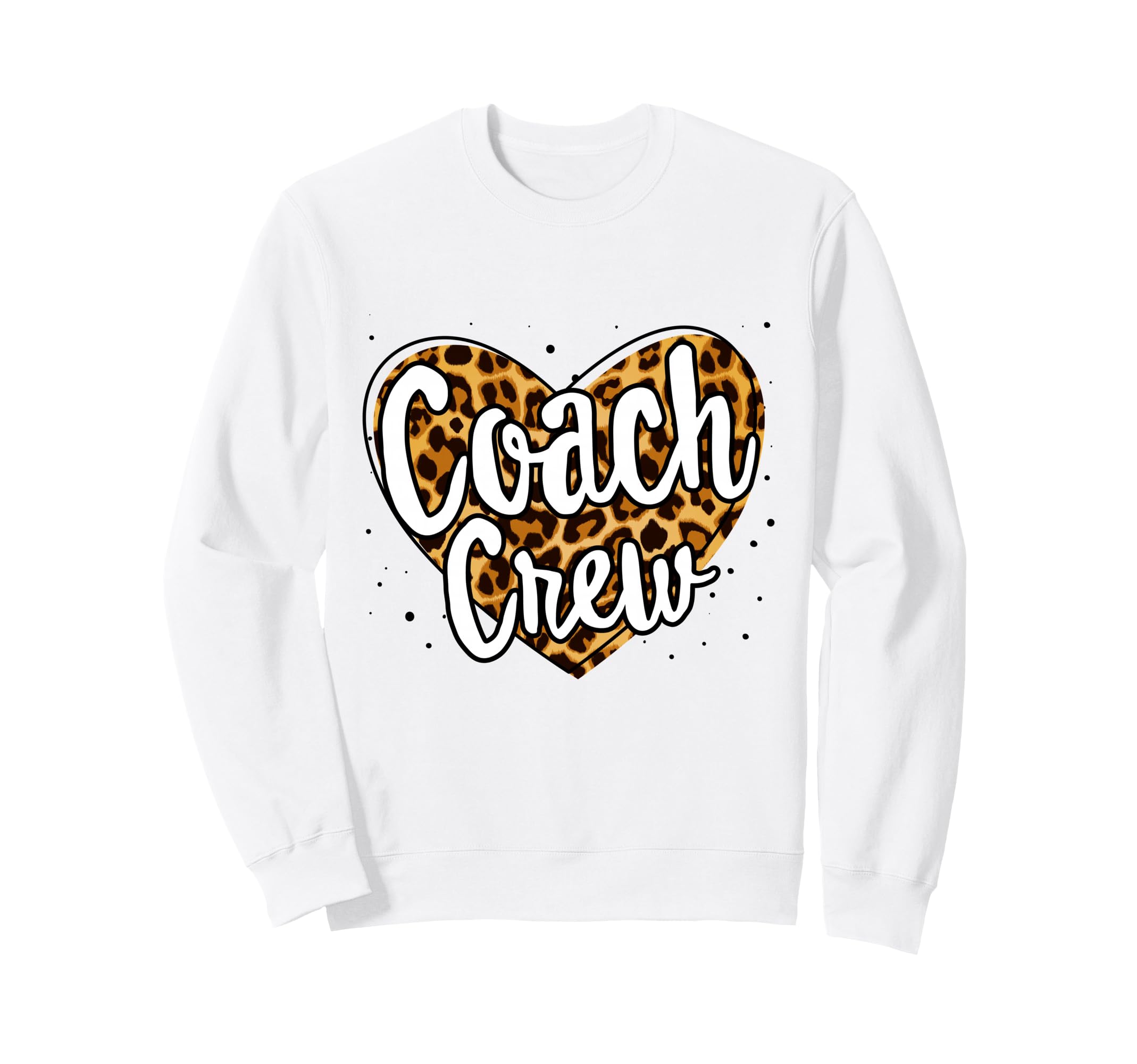 Coach Crew Instructional Coach Sweatshirt - Minimalist Print Men Women