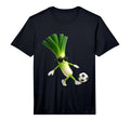 Mens Leek Soccer Performance T-Shirt - Streetwear Style for Adults