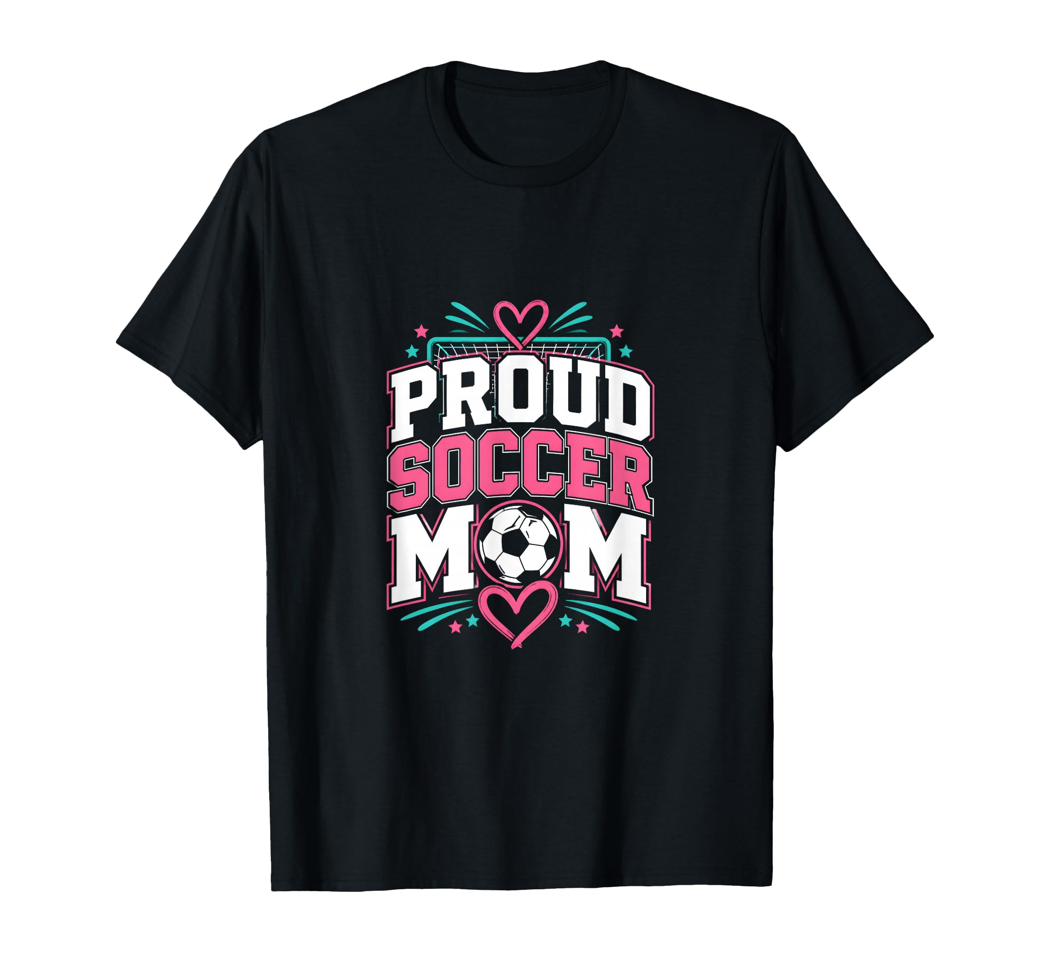 Proud Soccer Mom Soccer Mom Family T-Shirt - Graphic Print Men Women