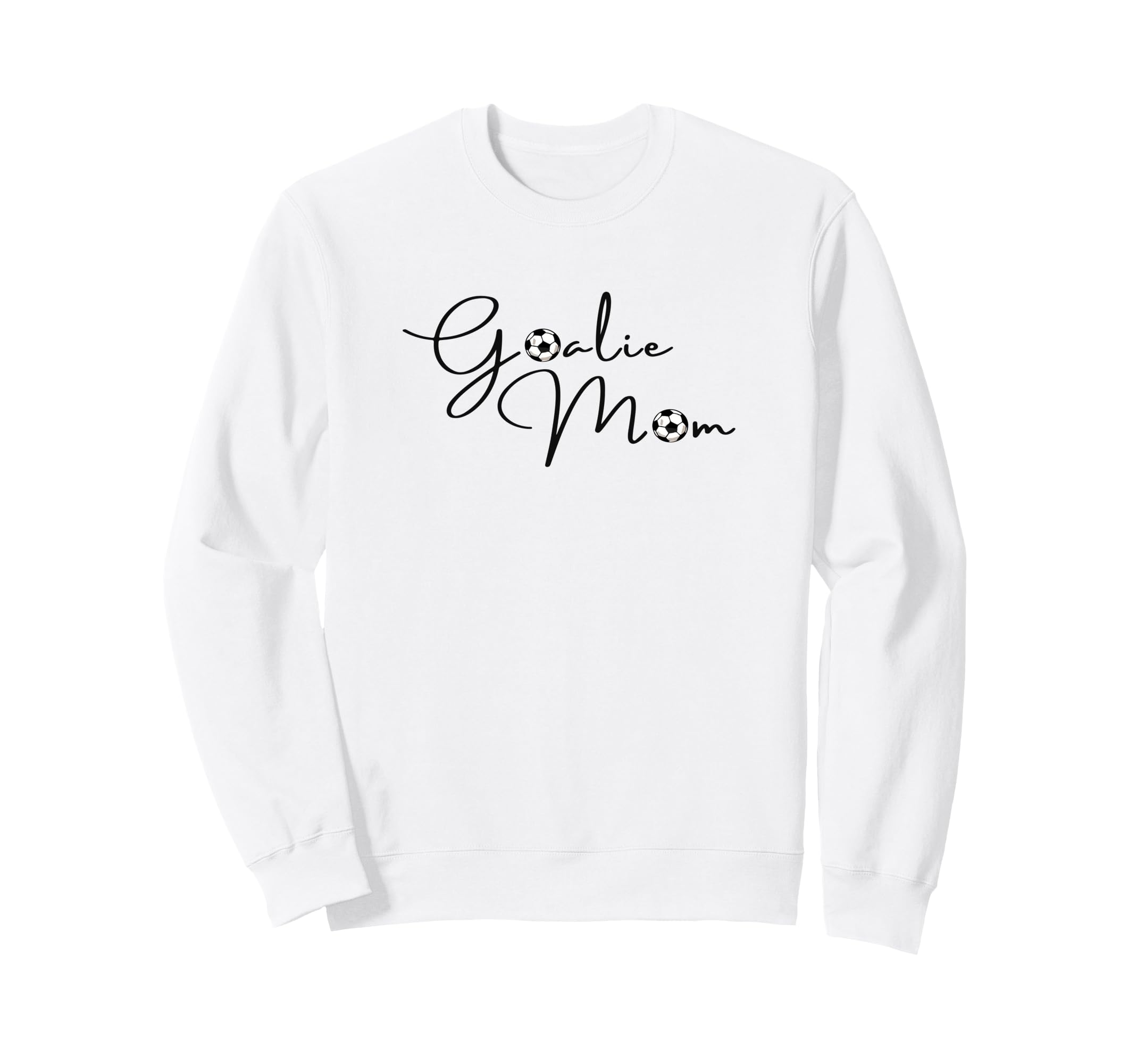 Goalie Mama Mom Soccer Sweatshirt - Custom Art Print for Adults