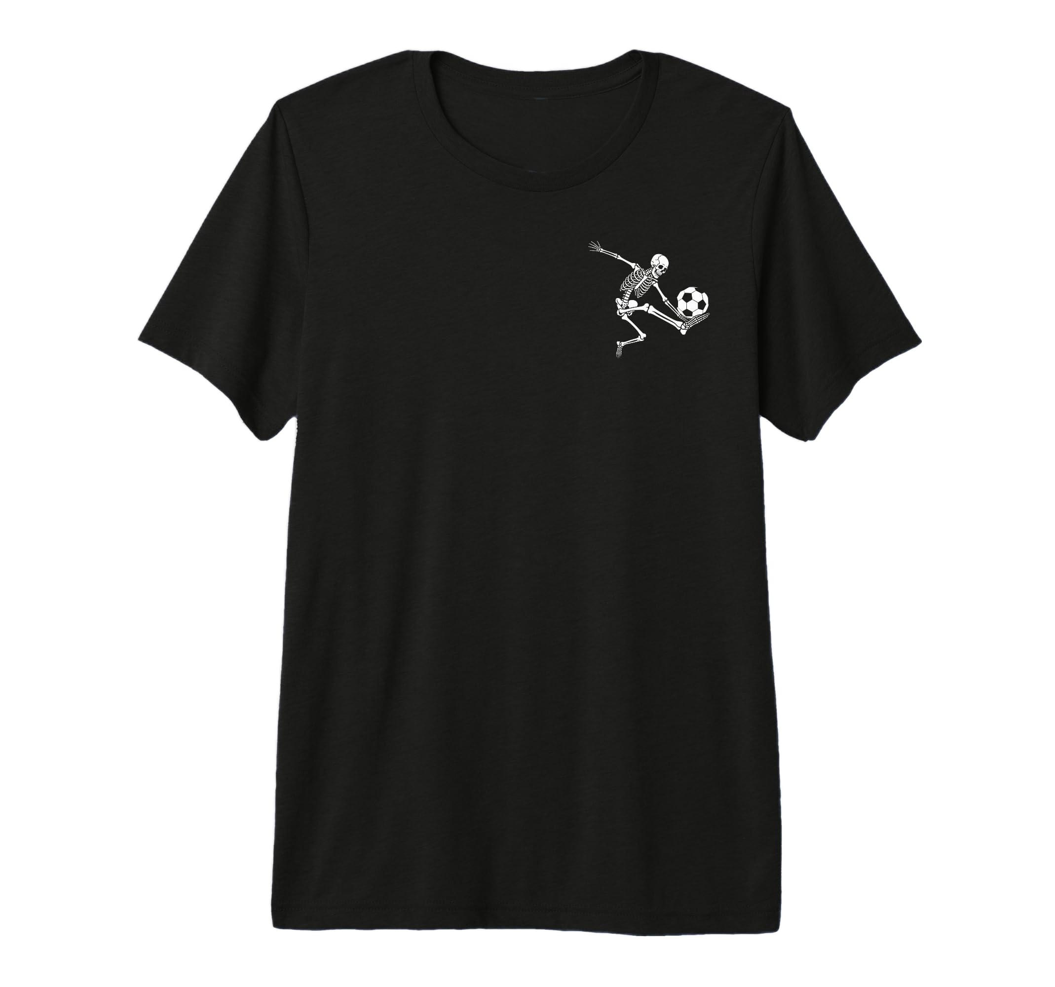 Skeleton Soccer Halloween Lovers T-Shirt - Streetwear Style Men Women