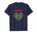 My Heart Is That Field Soccer Fan T-Shirt - Trendy Graphic for Adults