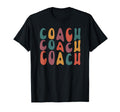 Coach Groovy Colorful Coaching Small T-Shirt - Fun Novelty Design Unisex