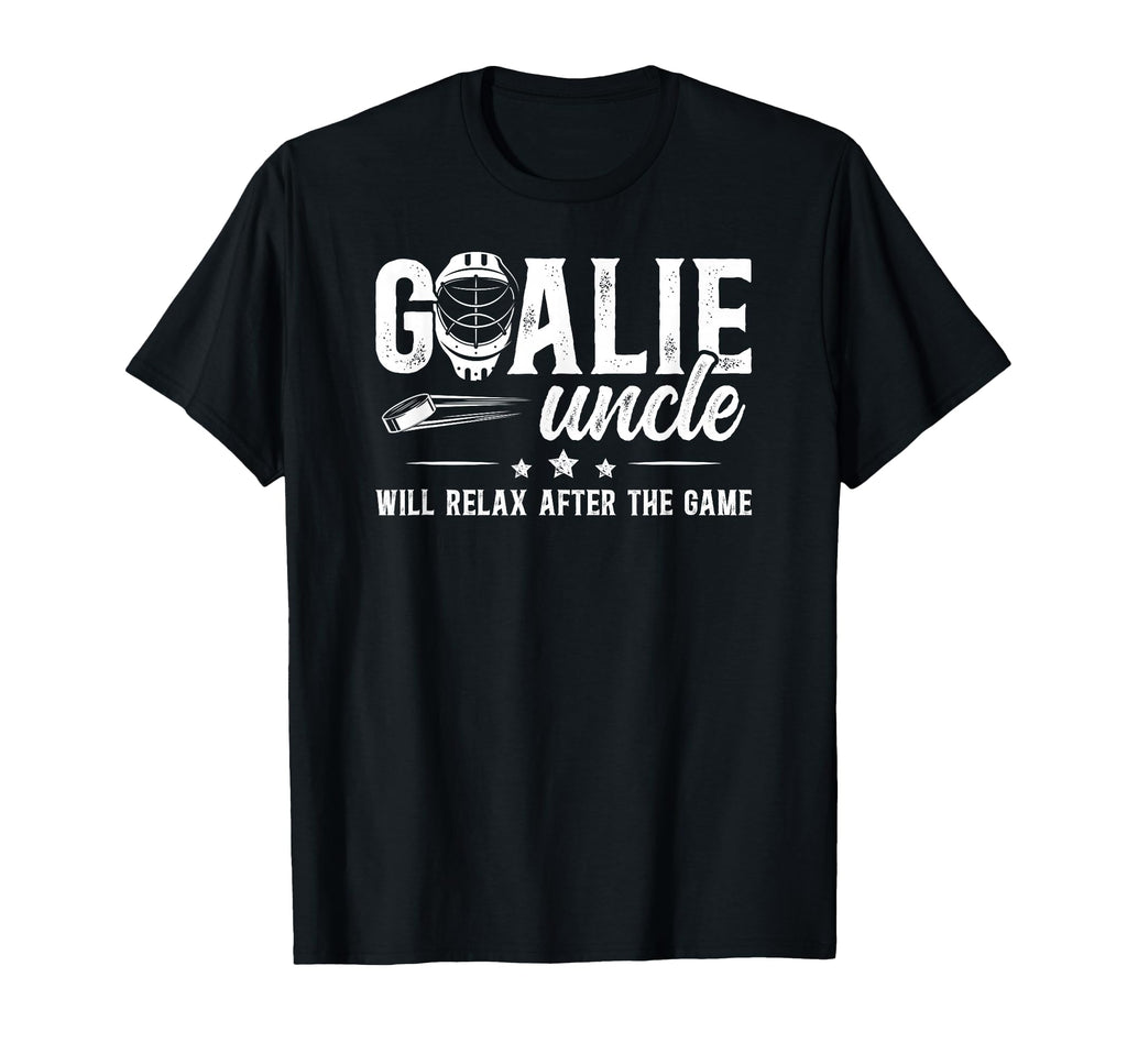 Funny Hockey Goalie Uncle Ice Hockey T-Shirt - Streetwear Style Unisex
