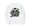 Proud Soccer Dad Whistle Sports Fan Sweatshirt - Unique Graphic for Adults