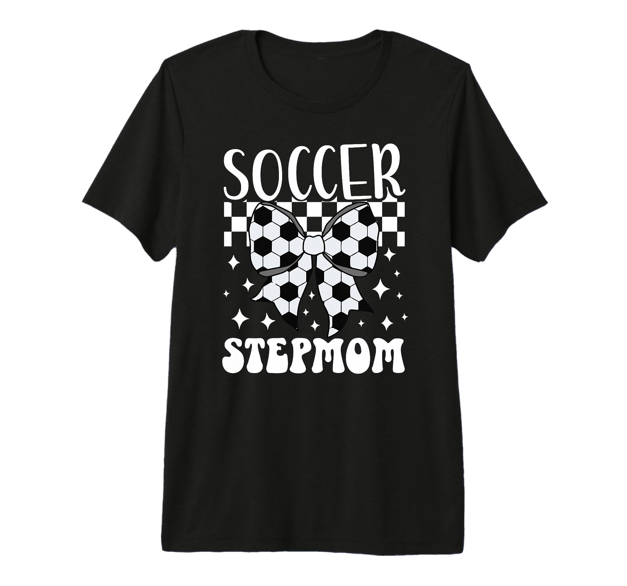 Soccer Stepmom Soccer Player Step T-Shirt - Custom Art Print Men Women
