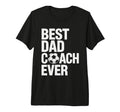 Best Soccer Dad Coach Ever Father T-Shirt - Trendy Graphic Men Women