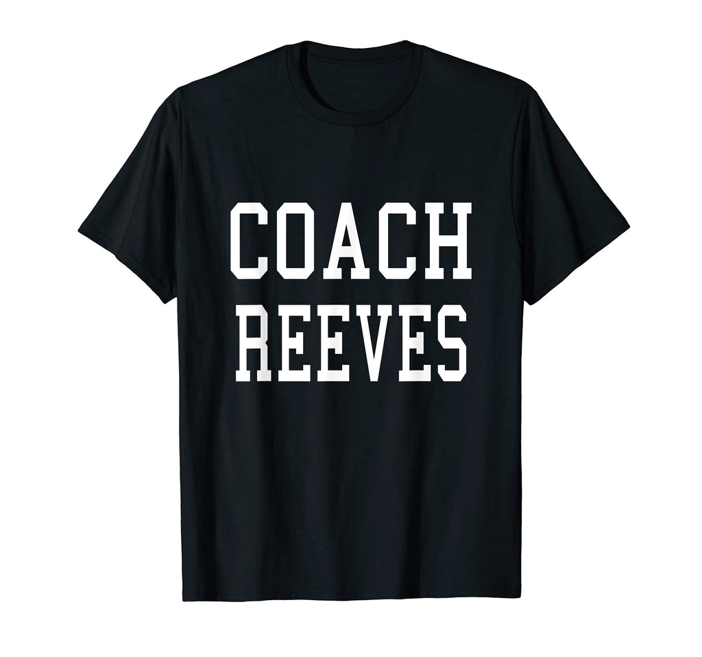 Coach Reeves Custom Football Soccer T-Shirt - Custom Art Print for Adults