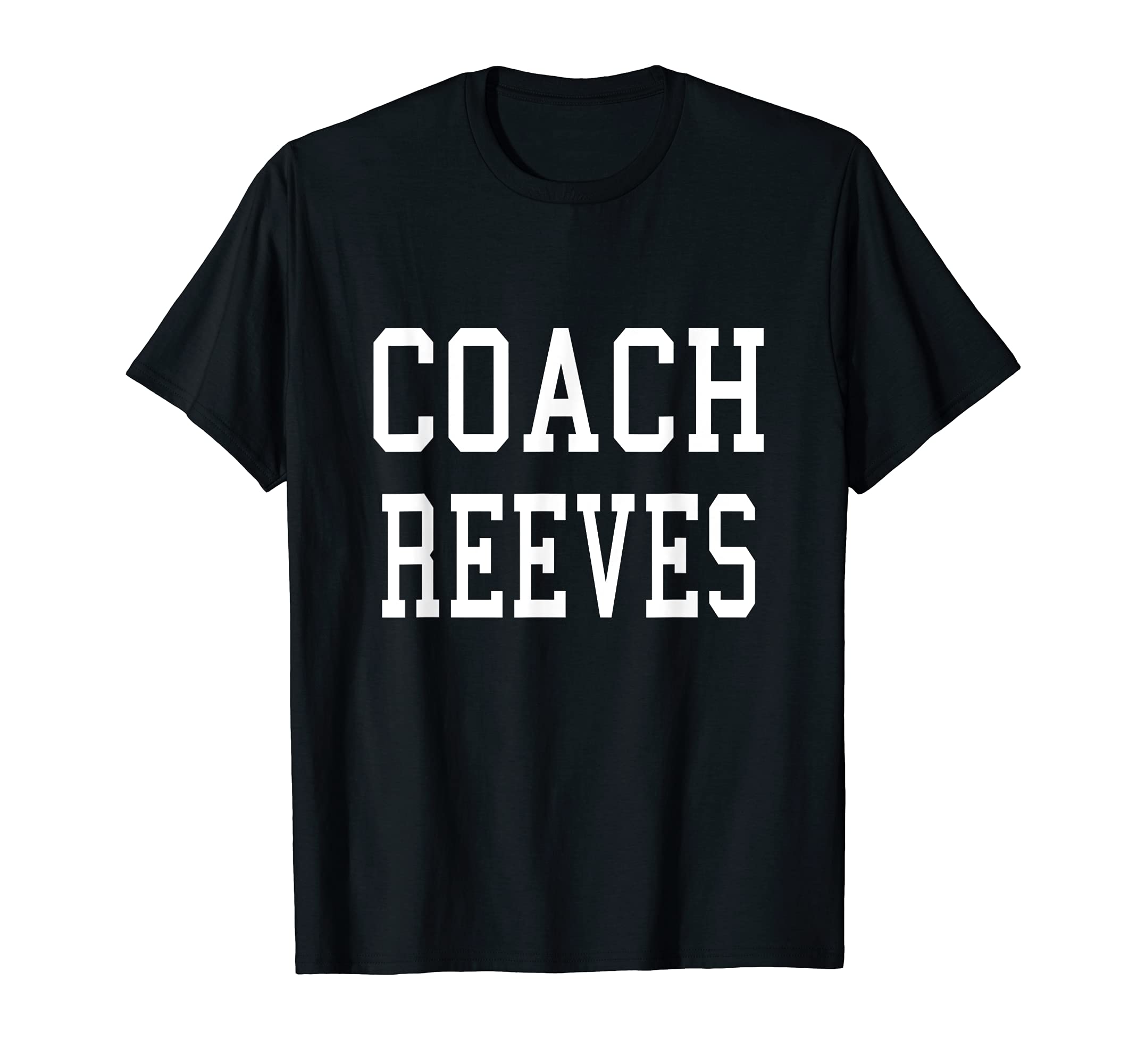Coach Reeves Custom Football Soccer T-Shirt - Custom Art Print for Adults