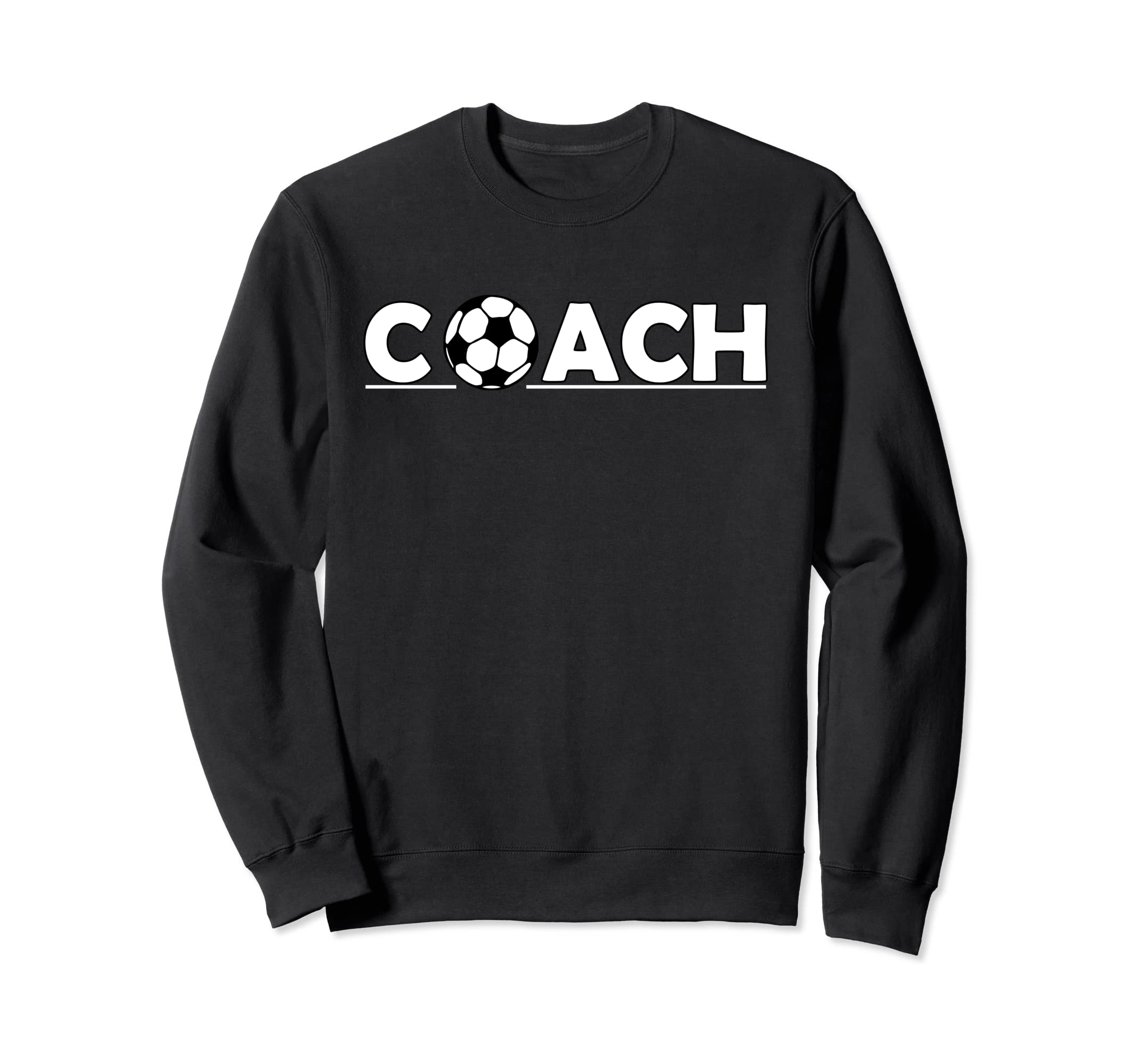 Soccer Ball Coach Futbol Team Player Sweatshirt - Trendy Graphic Men Women