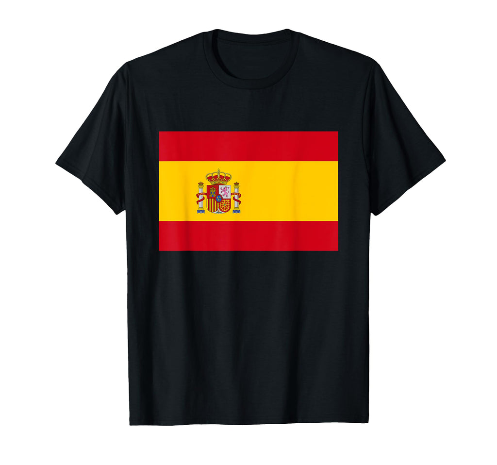 Spain 2021 Flag Love Soccer Football T-Shirt - Aesthetic Graphic Unisex