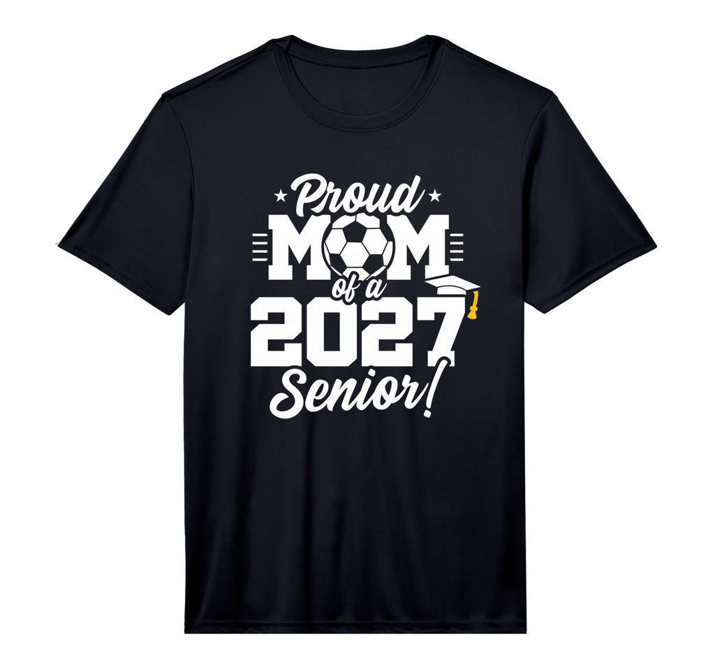 Mens Senior Class 2027 School Soccer T-Shirt - Custom Art Print Men Women