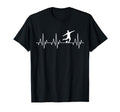 Soccer Player Heartbeat Funny T-Shirt - Unique Graphic Unisex